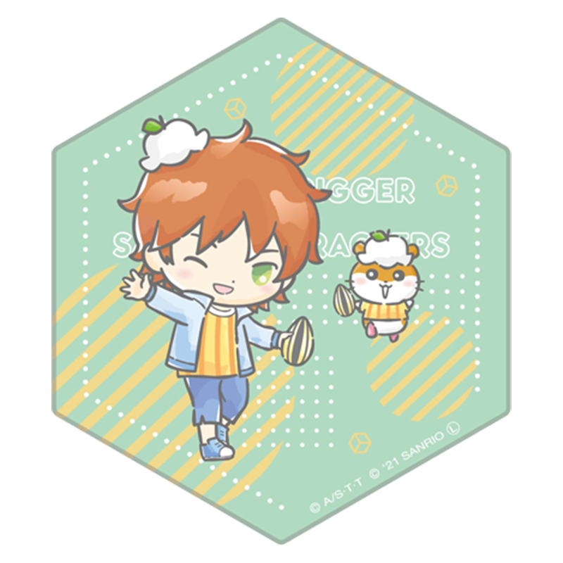 ワールドトリガー×サンリオキャラクターズ vol.1 六角陶器コースター 緑川 駿
