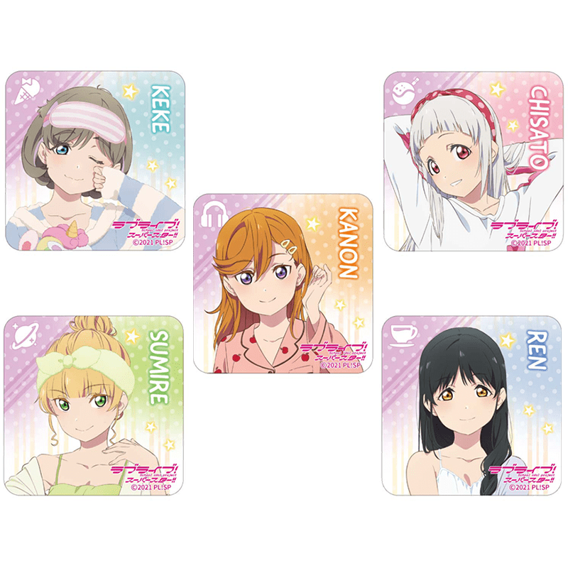 ラブライブ！スーパースター!! アクリルマグネット ルームウェアver.（全5種）