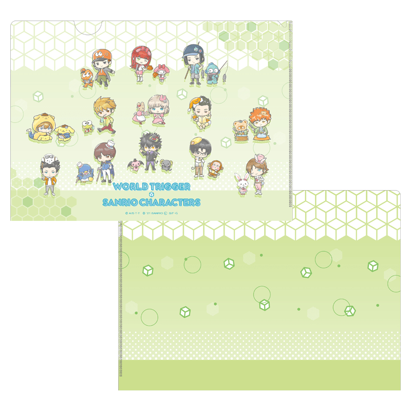 ワールドトリガー×サンリオキャラクターズ vol.2 クリアファイル