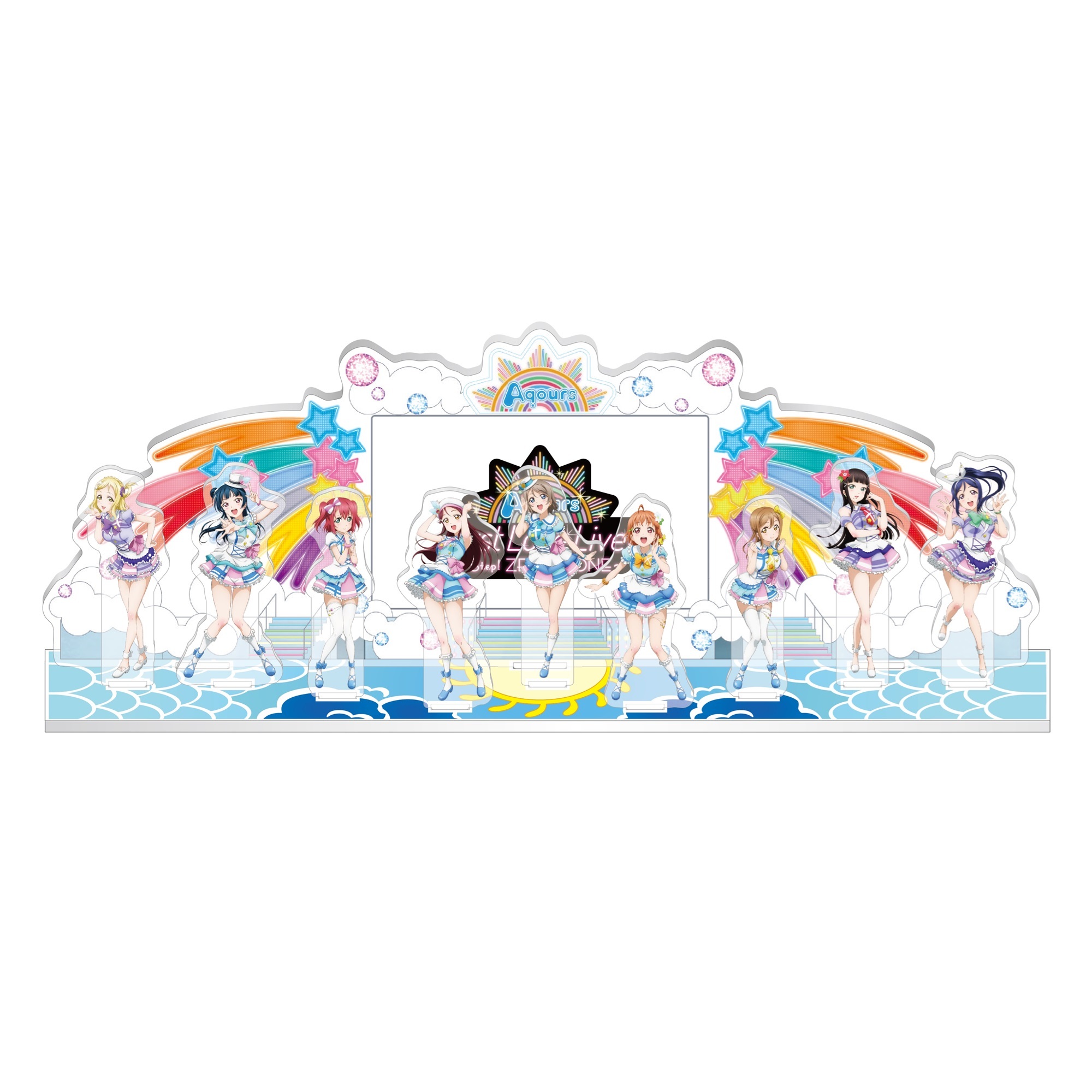 ラブライブ！サンシャイン!! 浦の星女学院購買部 ライブステージアクリルジオラマ Aqours First LoveLive! ~Step! ZERO to ONE~