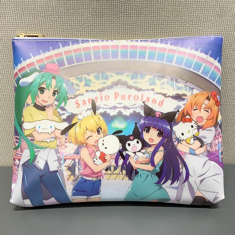 ひぐらしのなく頃に卒×サンリオキャラクターズ フラットポーチ